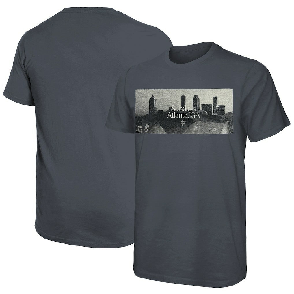Atlanta Falcons Majestic Threads Sundays Skyline T-Shirt | NFL Hot