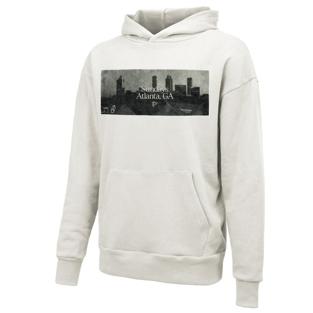 Atlanta Falcons Majestic Threads Unisex Sundays Skyline Pullover Hoodie | NFL US
