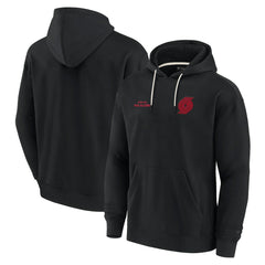 Black Portland Trail Blazers Unisex Elements Super Soft Fleece Pullover Hoodie sale | NBA
