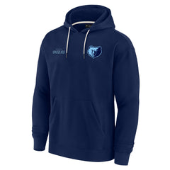 Navy Memphis Grizzlies Unisex Elements Super Soft Fleece Pullover Hoodie | NBA