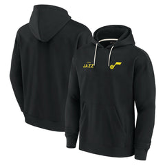 Black Utah Jazz Unisex Elements Super Soft Fleece Pullover Hoodie | NBA