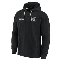 Black Sacramento Kings Unisex Elements Super Soft Fleece Pullover Hoodie sale | NBA