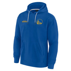Royal Golden State Warriors Unisex Elements Super Soft Fleece Pullover Hoodie sale | NBA