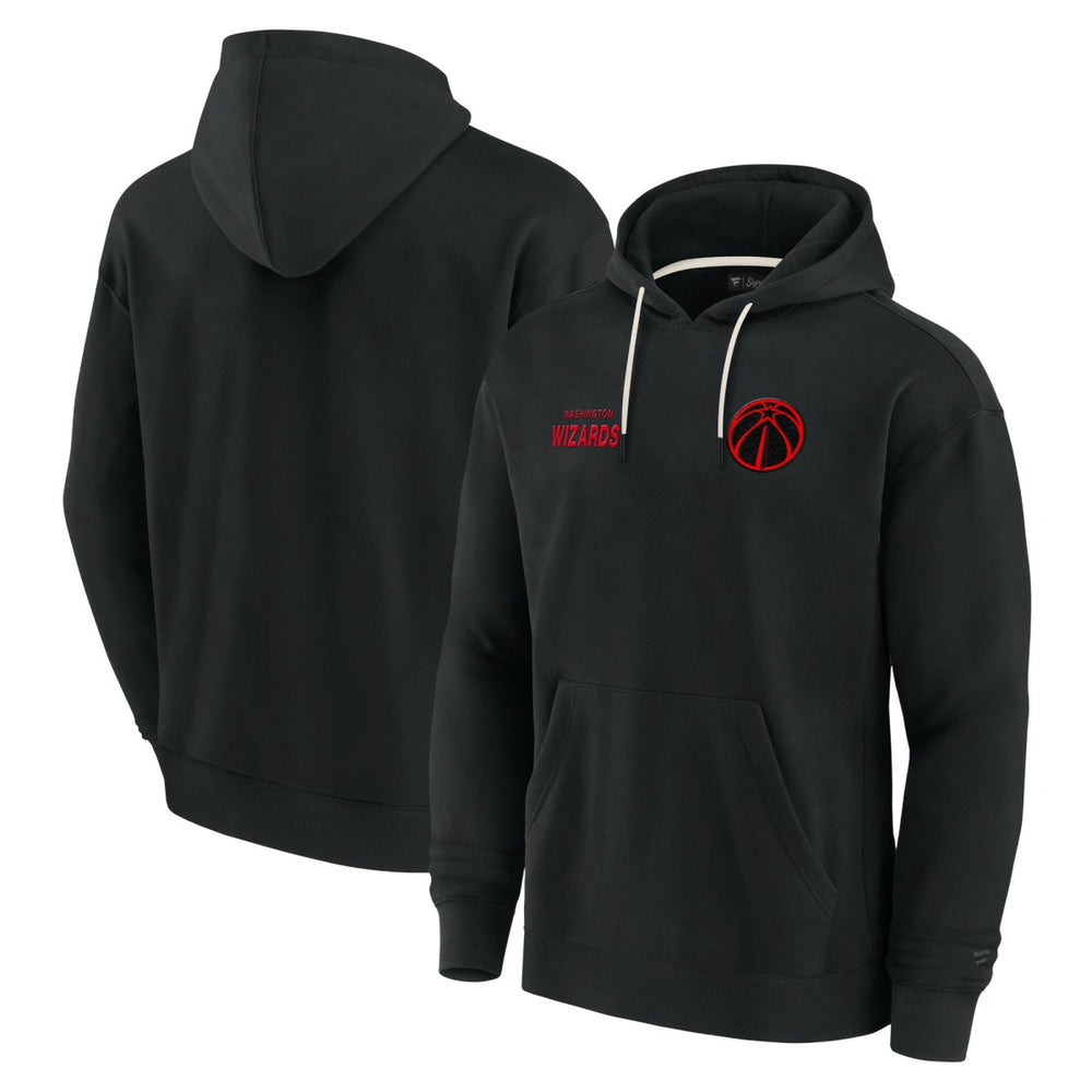 Black Washington Wizards Unisex Elements Super Soft Fleece Pullover Hoodie | NBA
