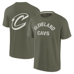 Olive Cleveland Cavaliers Unisex Elements Super Soft Short Sleeve T-Shirt sale | NBA