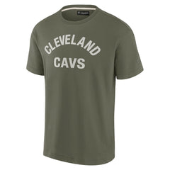Olive Cleveland Cavaliers Unisex Elements Super Soft Short Sleeve T-Shirt sale | NBA