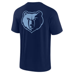 Navy Memphis Grizzlies Unisex Elements Super Soft Short Sleeve T-Shirt | NBA