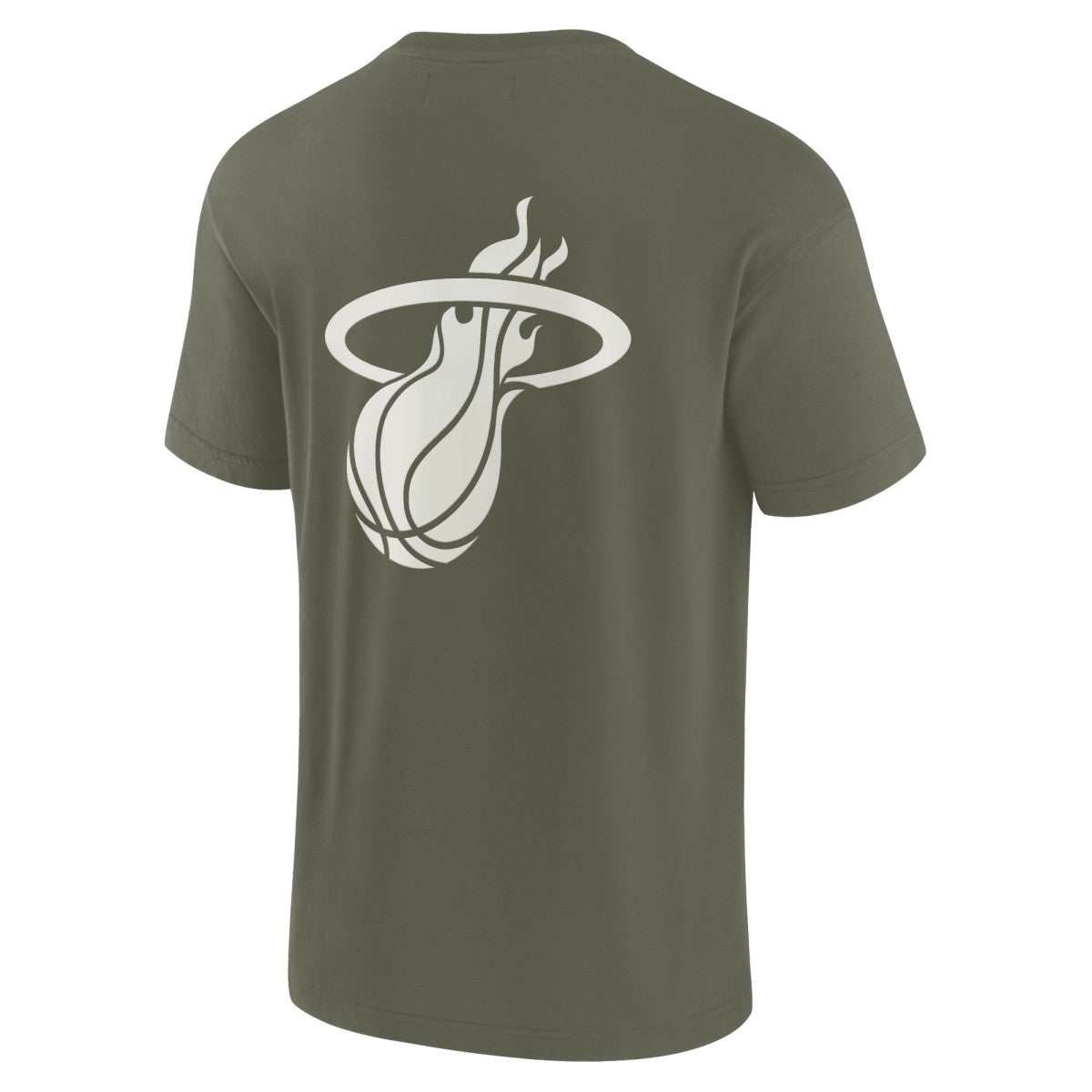 Olive Miami Heat Unisex Elements Super Soft Short Sleeve T-Shirt | NBA