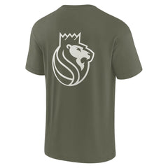 Olive Sacramento Kings Unisex Elements Super Soft Short Sleeve T-Shirt | NBA