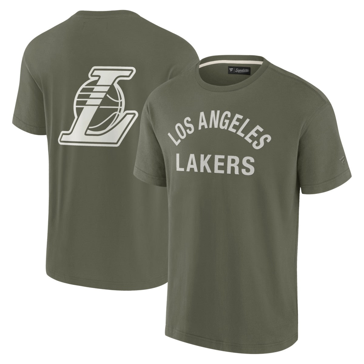 Olive Los Angeles Lakers Unisex Elements Super Soft Short Sleeve T-Shirt | NBA