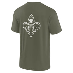 Olive New Orleans Pelicans Unisex Elements Super Soft Short Sleeve T-Shirt | NBA