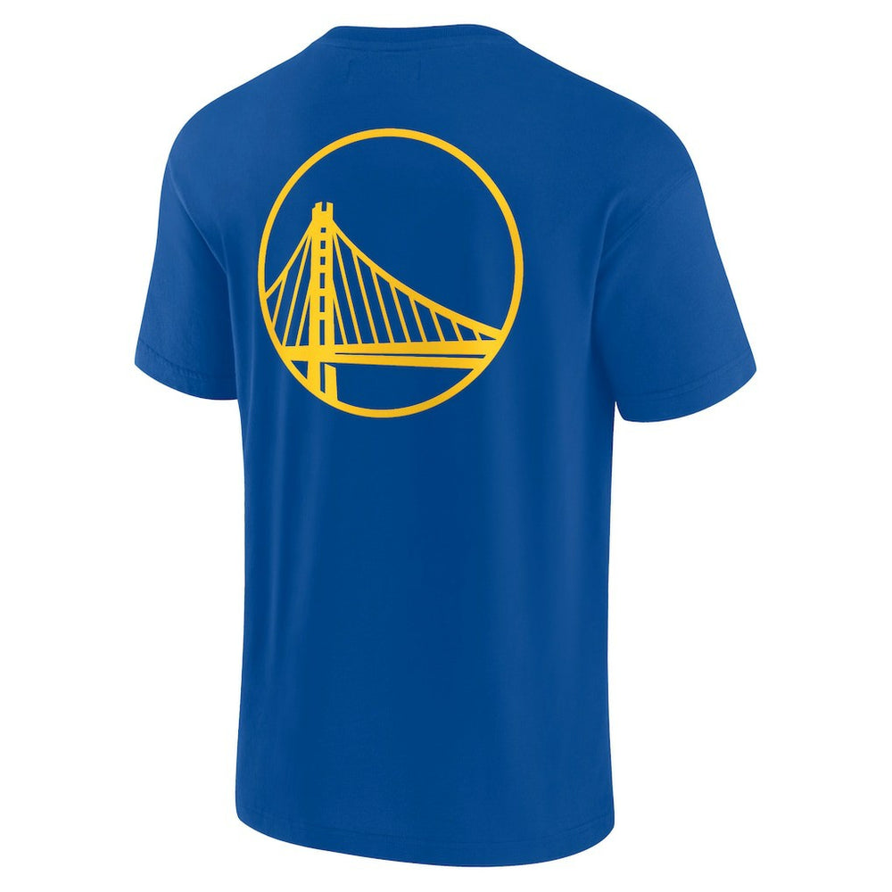 Royal Golden State Warriors Unisex Elements Super Soft Short Sleeve T-Shirt sale | NBA