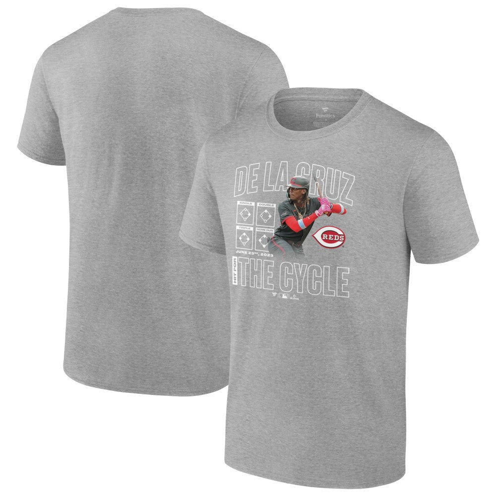 Elly De La Cruz Cincinnati Reds Cycle T-Shirt - MLB T-shirts