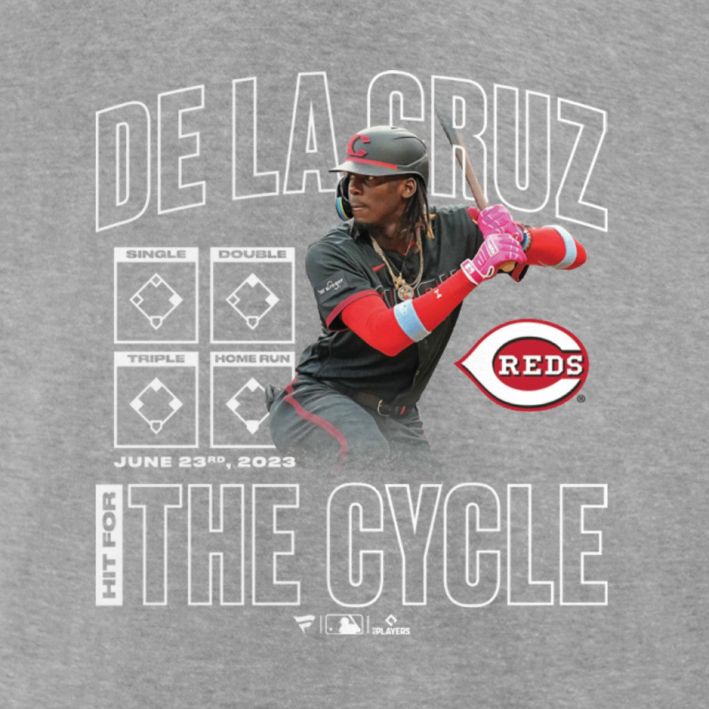 Elly De La Cruz Cincinnati Reds Cycle T-Shirt - MLB T-shirts