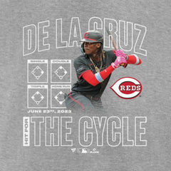 Elly De La Cruz Cincinnati Reds Cycle T-Shirt - MLB T-shirts