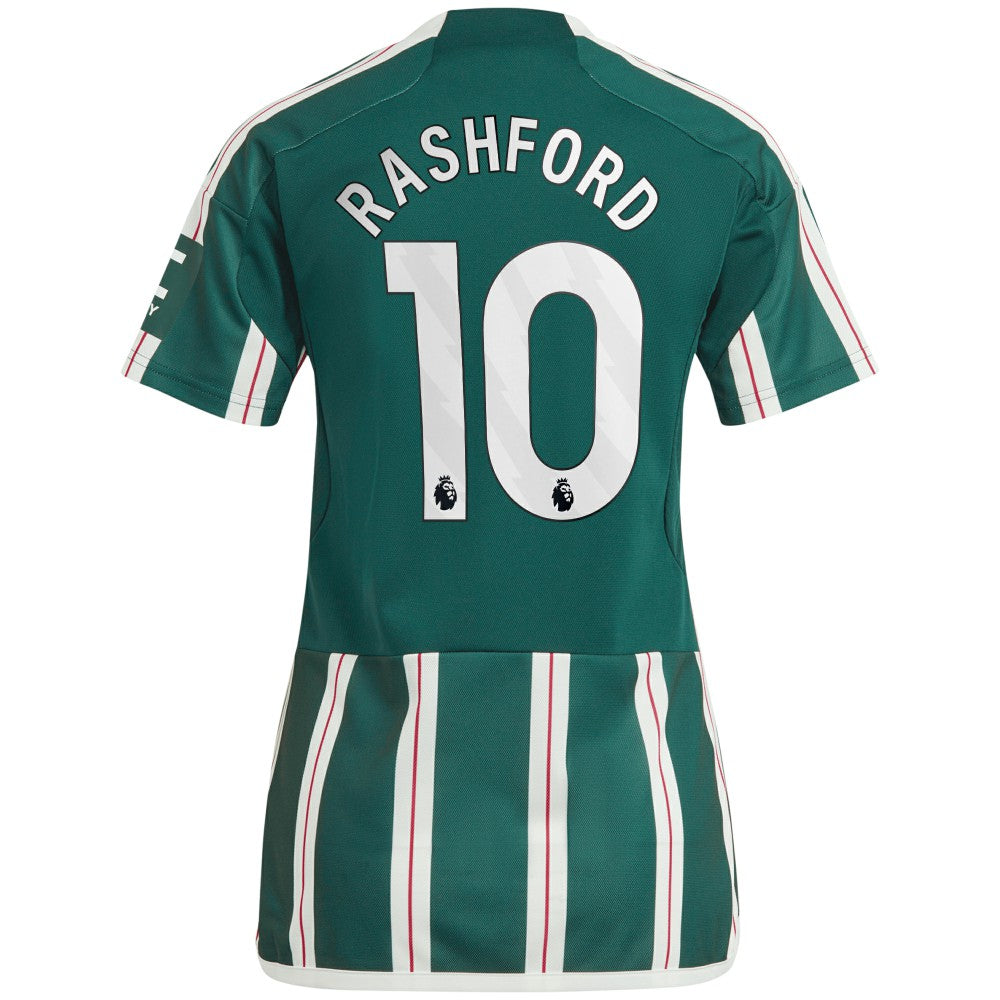 Marcus Rashford Manchester United Women's 2023/24 Away Replica Player Jersey