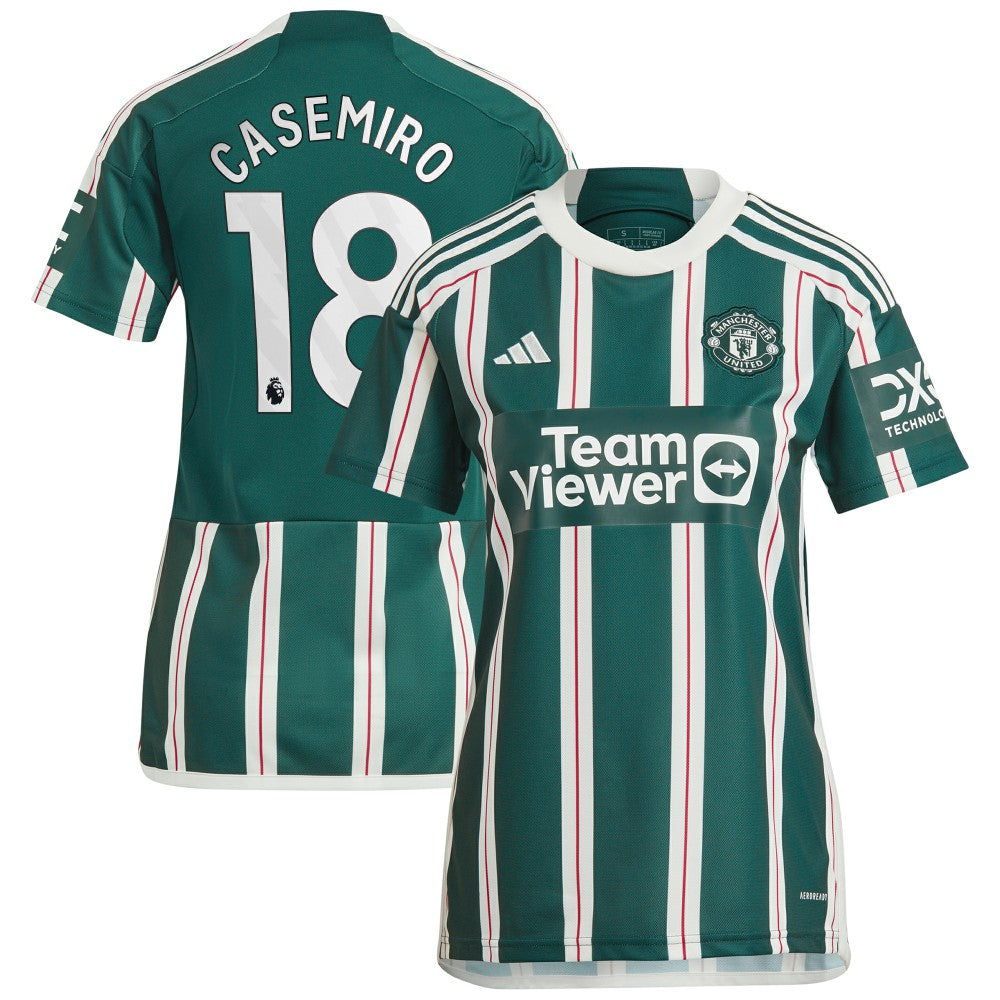Casemiro Manchester United Women's 2023/24 Away Replica Player Jersey
