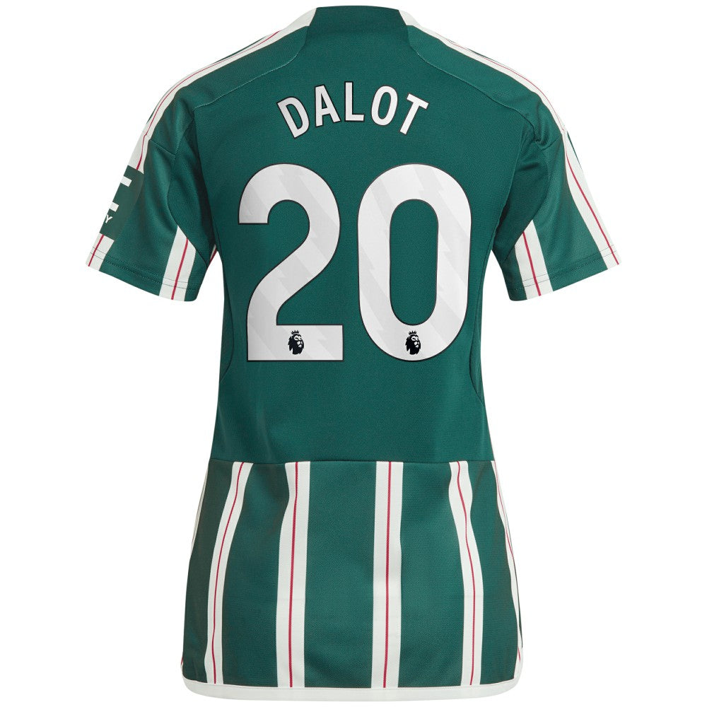 Diogo Dalot Manchester United Women's 2023/24 Away Replica Player Jersey