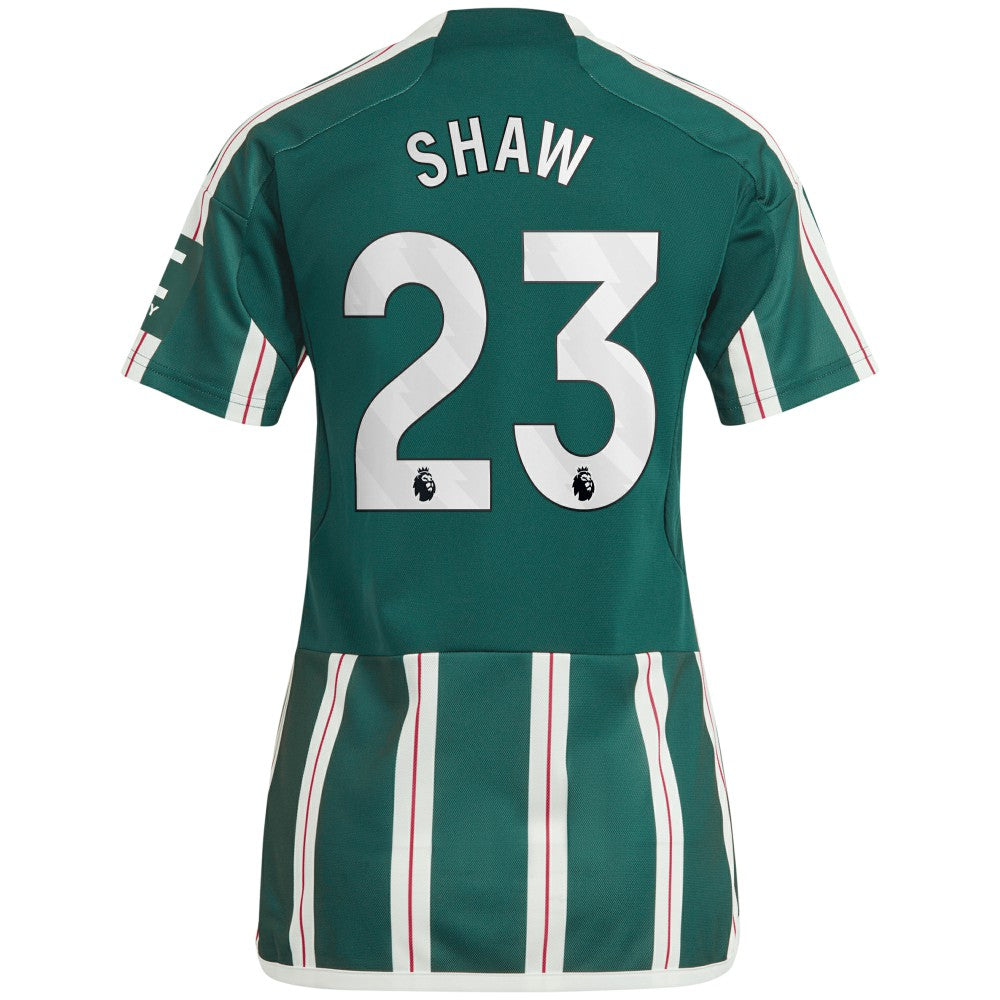 Luke Shaw Manchester United Women's 2023/24 Away Replica Player Jersey