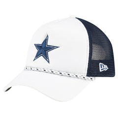 Dallas Cowboys Court Sport Foam Front A-Frame 9FORTY Adjustable Trucker Hat | NFL Sale