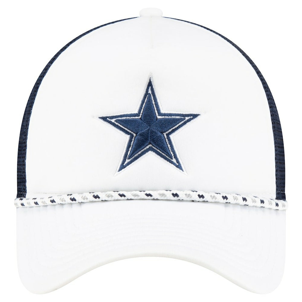 Dallas Cowboys Court Sport Foam Front A-Frame 9FORTY Adjustable Trucker Hat | NFL Sale