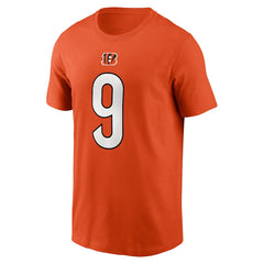 Cincinnati Bengals Joe Burrow  Player Name & Number T-Shirt | NFL Near me