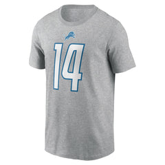 Detroit Lions Amon-Ra St. Brown  Player Name & Number T-Shirt | NFL New