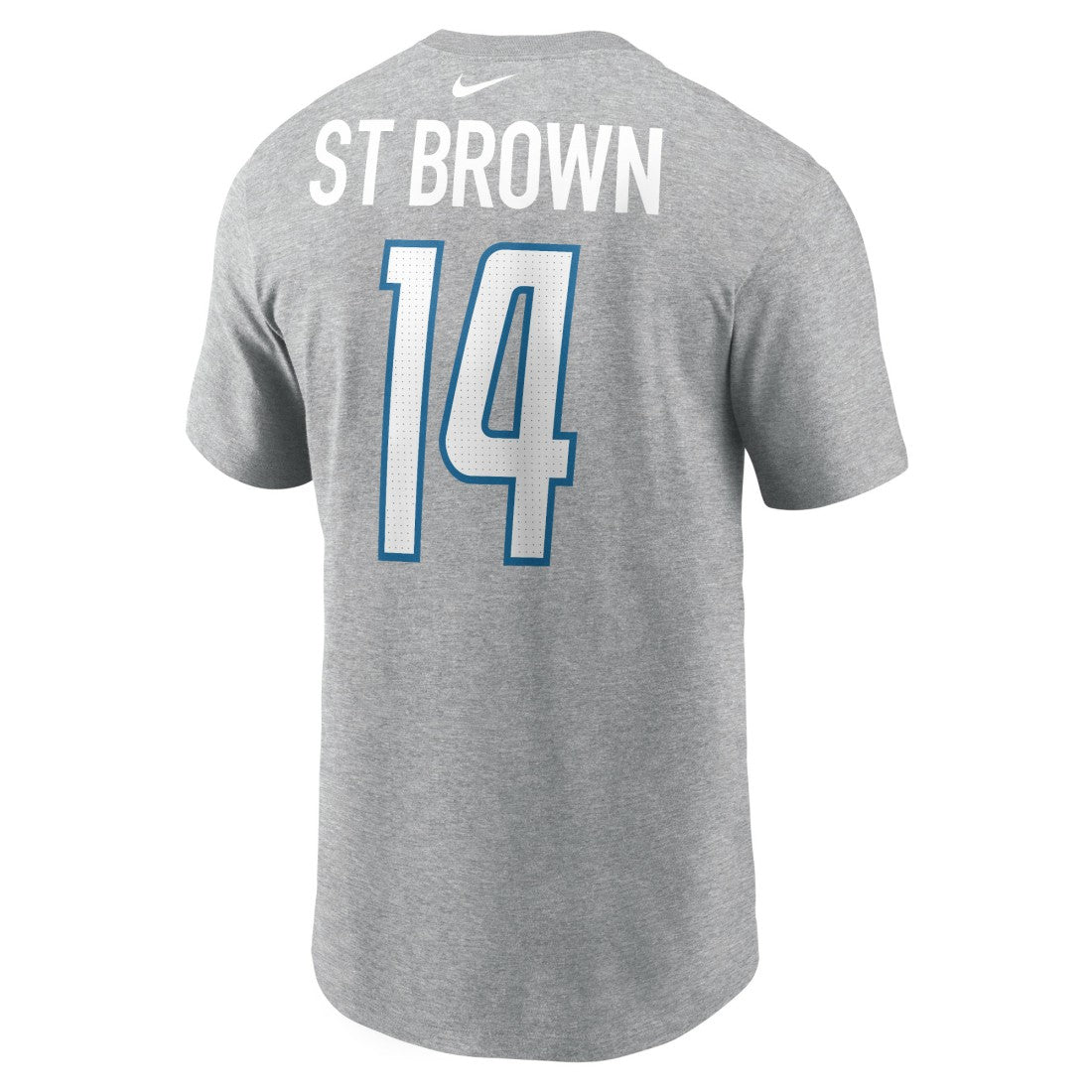 Detroit Lions Amon-Ra St. Brown  Player Name & Number T-Shirt | NFL New