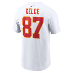 Kansas City Chiefs Travis Kelce  Player Name & Number T-Shirt | NFL Sale