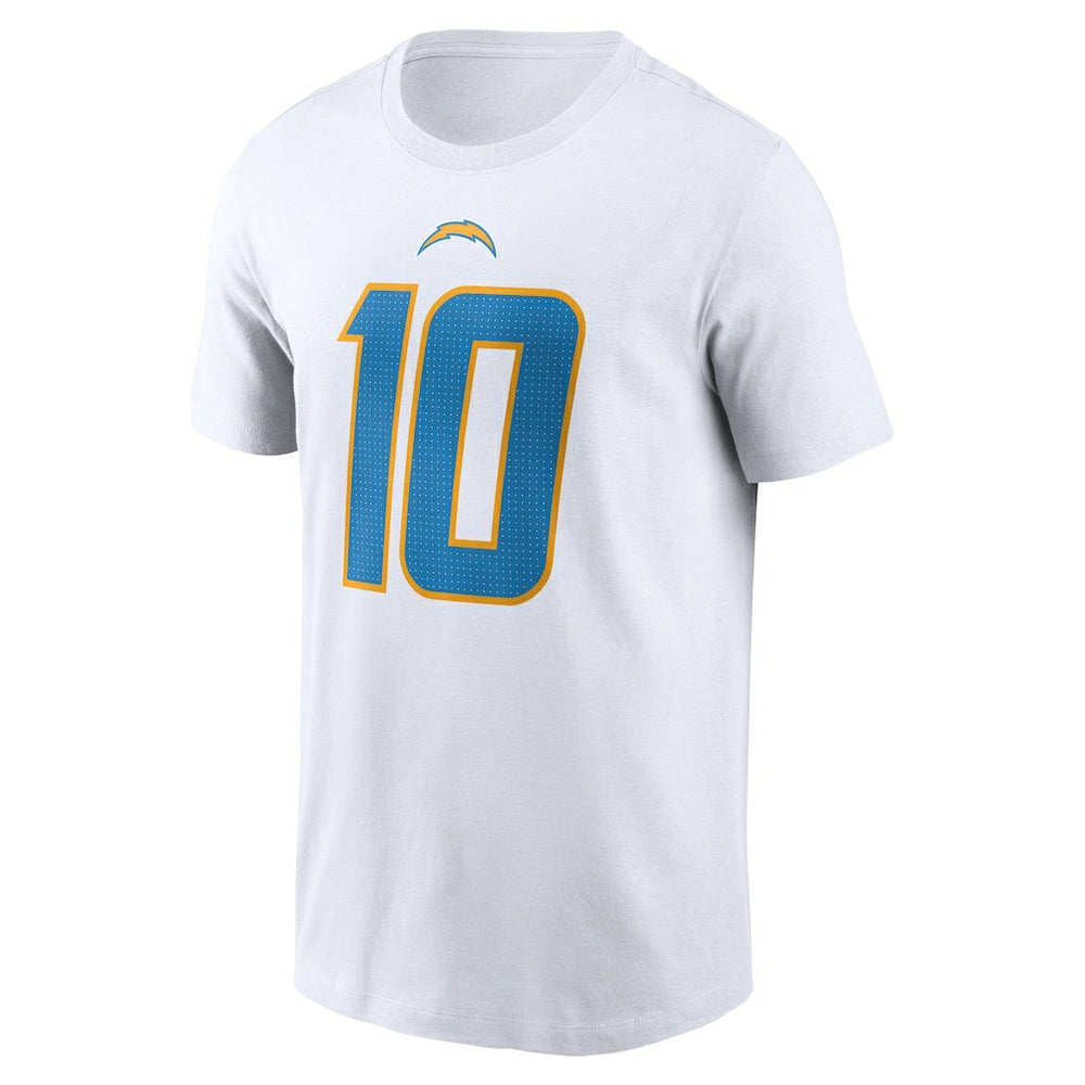 Los Angeles Chargers Justin Herbert  Player Name & Number T-Shirt | NFL Outlet
