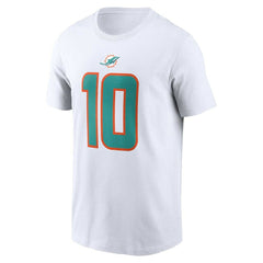 Miami Dolphins Tyreek Hill  Player Name & Number T-Shirt | NFL Discount