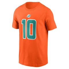Miami Dolphins Tyreek Hill  Player Name & Number T-Shirt | NFL Discount