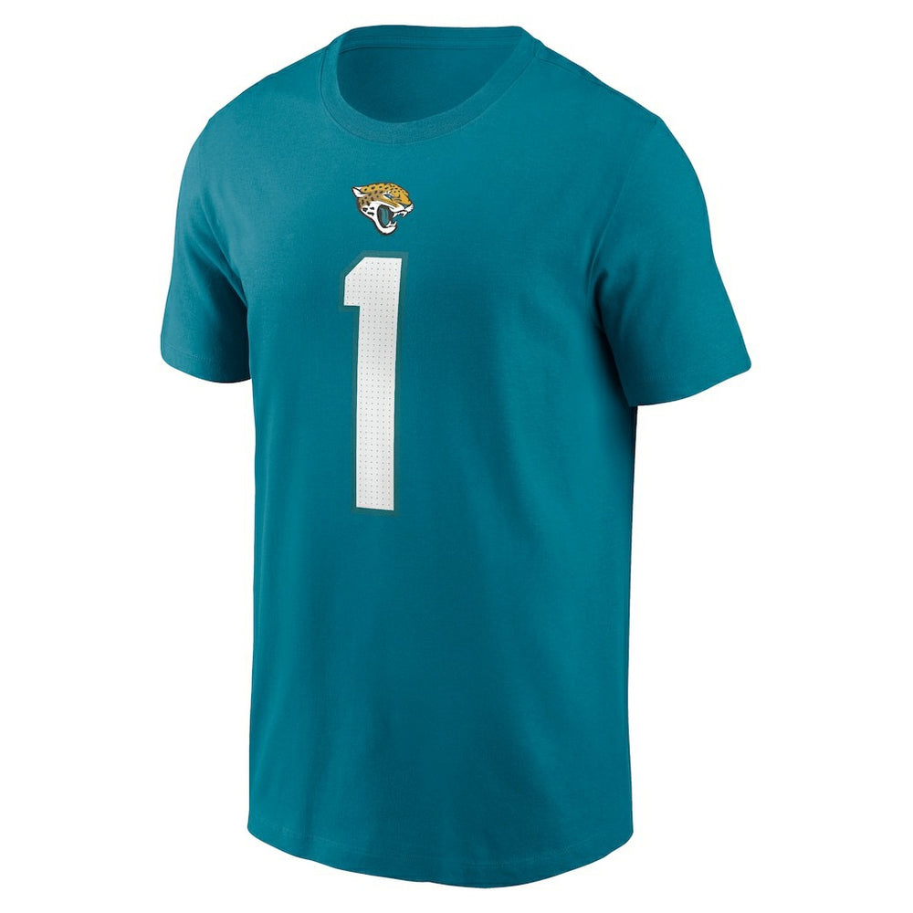Jacksonville Jaguars Travis Etienne  Player Name & Number T-Shirt | NFL Near me