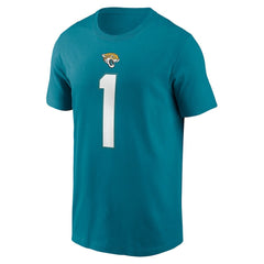Jacksonville Jaguars Travis Etienne  Player Name & Number T-Shirt | NFL Near me