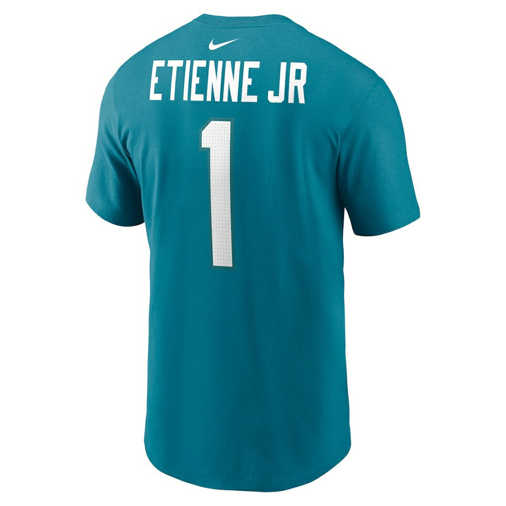 Jacksonville Jaguars Travis Etienne  Player Name & Number T-Shirt | NFL Near me
