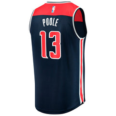 Navy Jordan Poole Washington Wizards Fast Break Player Jersey | NBA