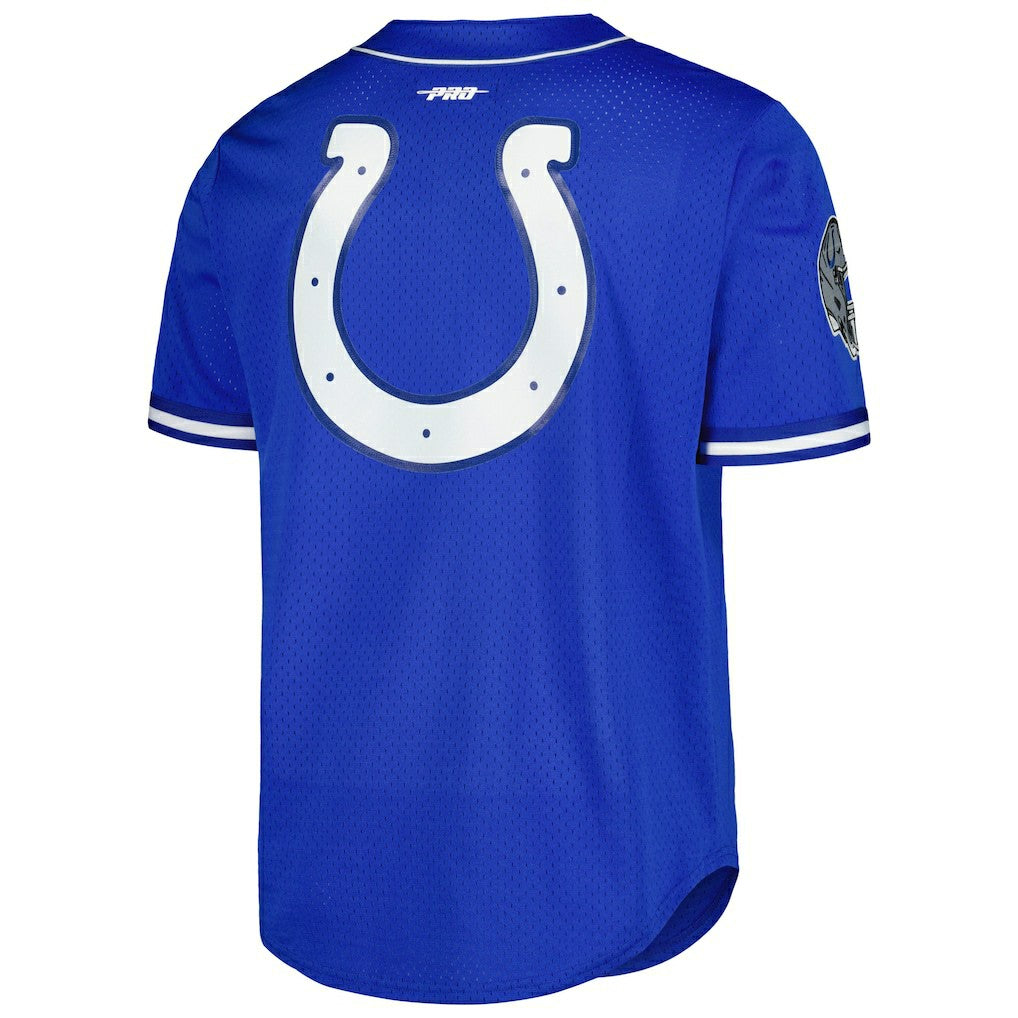Indianapolis Colts Anthony Richardson  Pro Standard Mesh Baseball Button-Up T-Shirt | NFL US