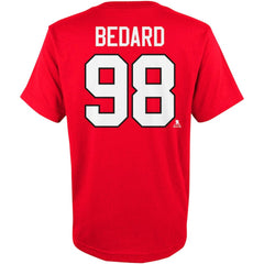 Connor Bedard Chicago Blackhawks Youth Player Name & Number T-Shirt -  NHL T-shirts