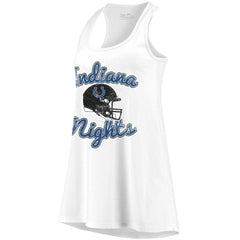 Indianapolis Colts Majestic Threads Women's Indiana Nights Alternate Racerback Tank Top | NFL Discount