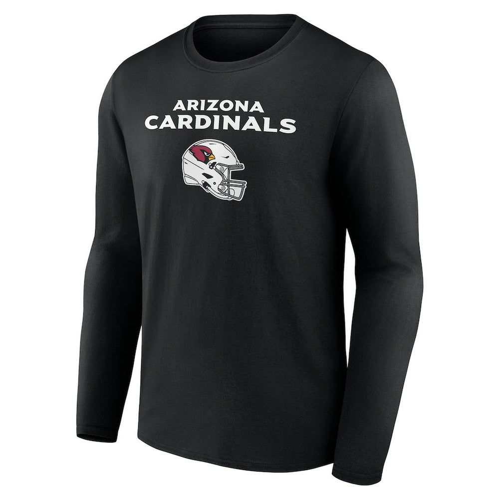 Arizona Cardinals Personalized Name & Number Team Wordmark Long Sleeve T-Shirt | NFL New