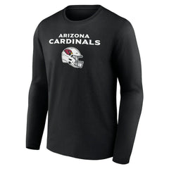 Arizona Cardinals Personalized Name & Number Team Wordmark Long Sleeve T-Shirt | NFL New