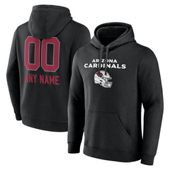 Arizona Cardinals Personalized Name & Number Team Wordmark Pullover Hoodie | NFL Online