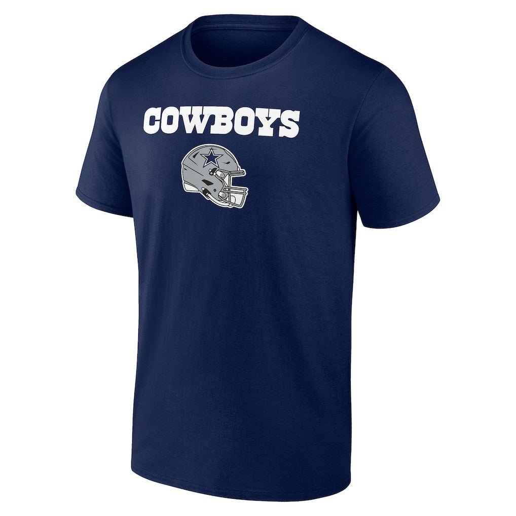 Dallas Cowboys Personalized Name & Number Team Wordmark T-Shirt | NFL Hot