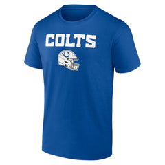 Indianapolis Colts Personalized Name & Number Team Wordmark T-Shirt | NFL Discount