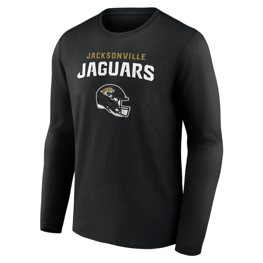 Jacksonville Jaguars Personalized Name & Number Team Wordmark Long Sleeve T-Shirt | NFL US