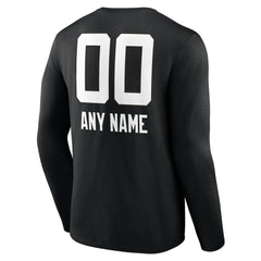 Jacksonville Jaguars Personalized Name & Number Team Wordmark Long Sleeve T-Shirt | NFL US