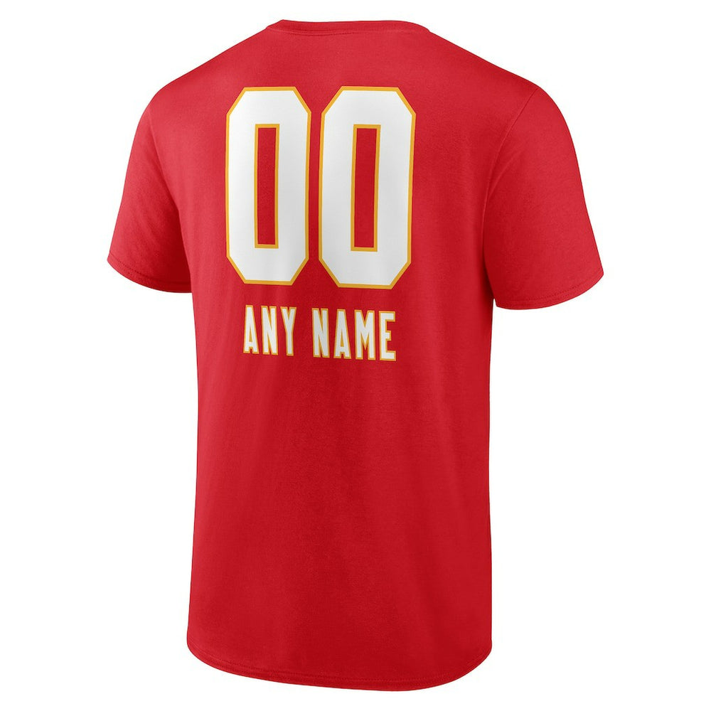 Kansas City Chiefs Personalized Name & Number Team Wordmark T-Shirt | NFL Online
