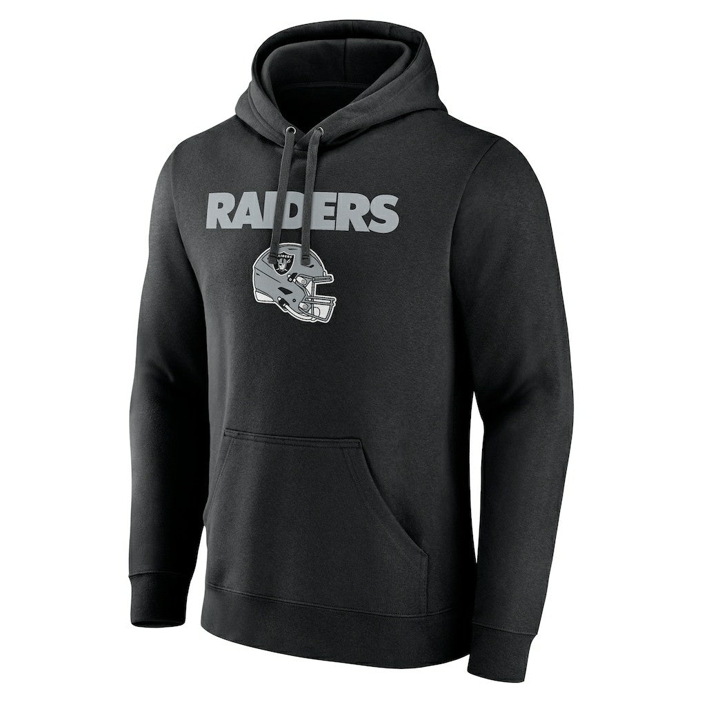 Las Vegas Raiders Personalized Name & Number Team Wordmark Pullover Hoodie | NFL Online
