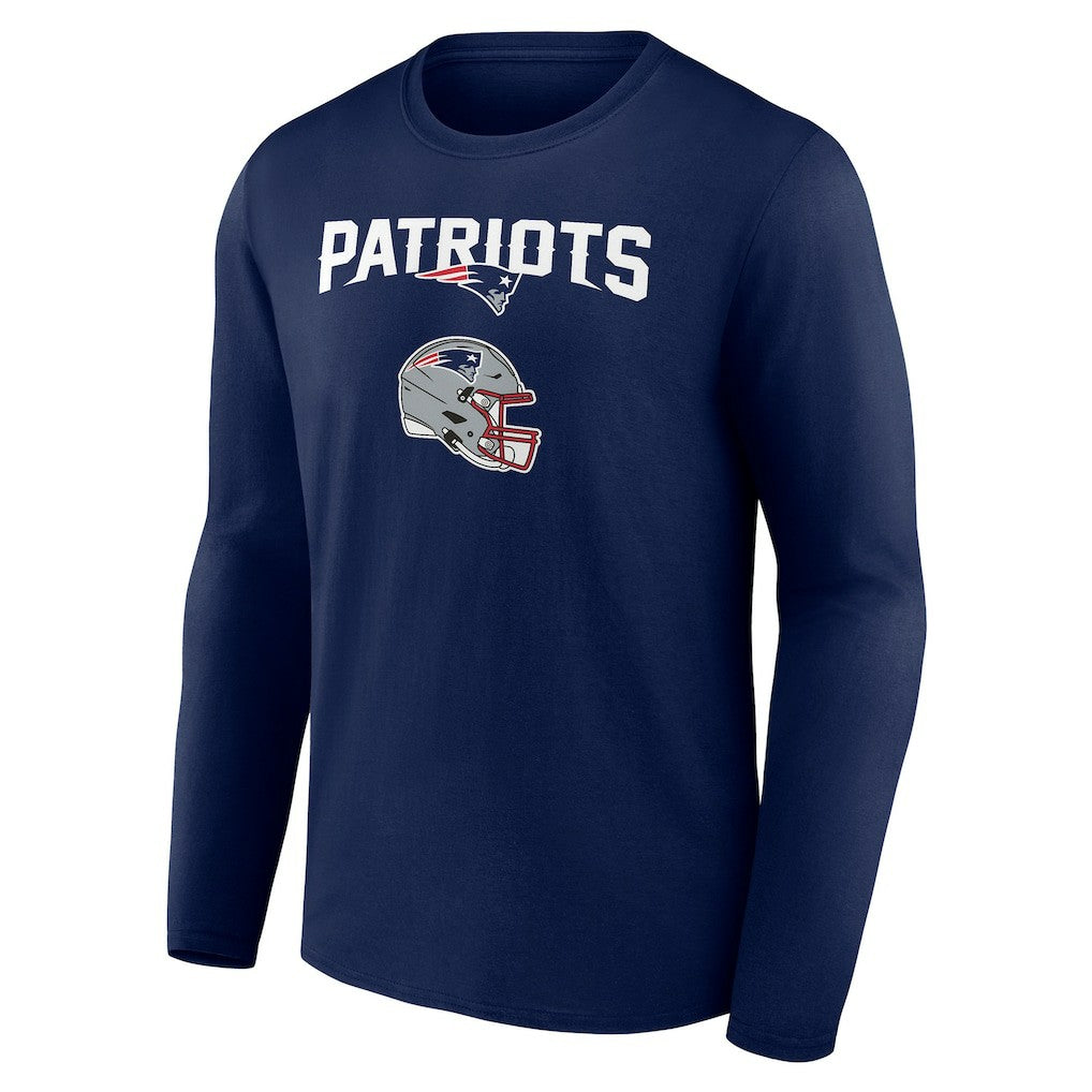 New England Patriots Personalized Name & Number Team Wordmark Long Sleeve T-Shirt | NFL On sale