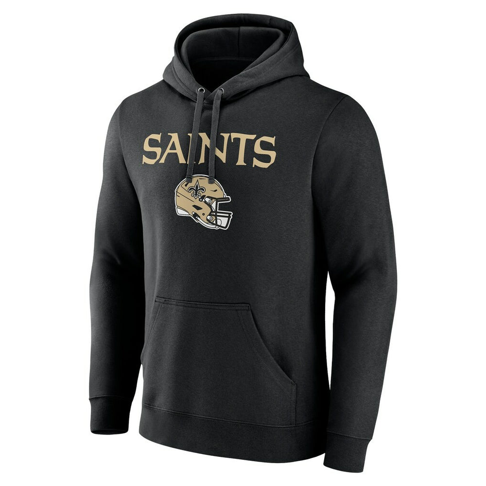 New Orleans Saints Personalized Name & Number Team Wordmark Pullover Hoodie | NFL Hot